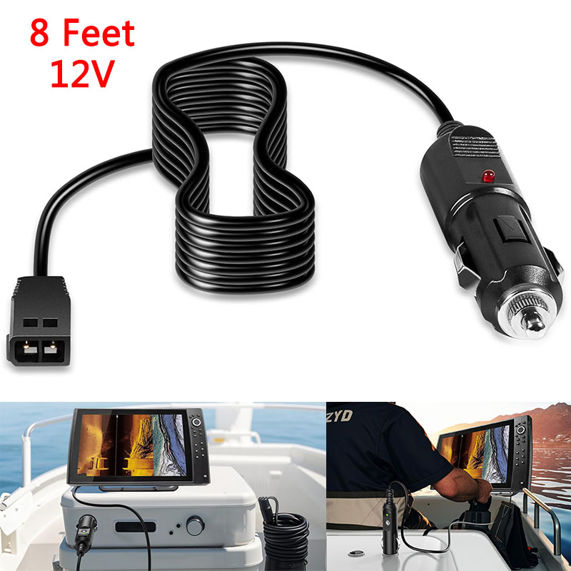 Fish Finder Charger - Kabel zasilający 12 V, model 720105-1,