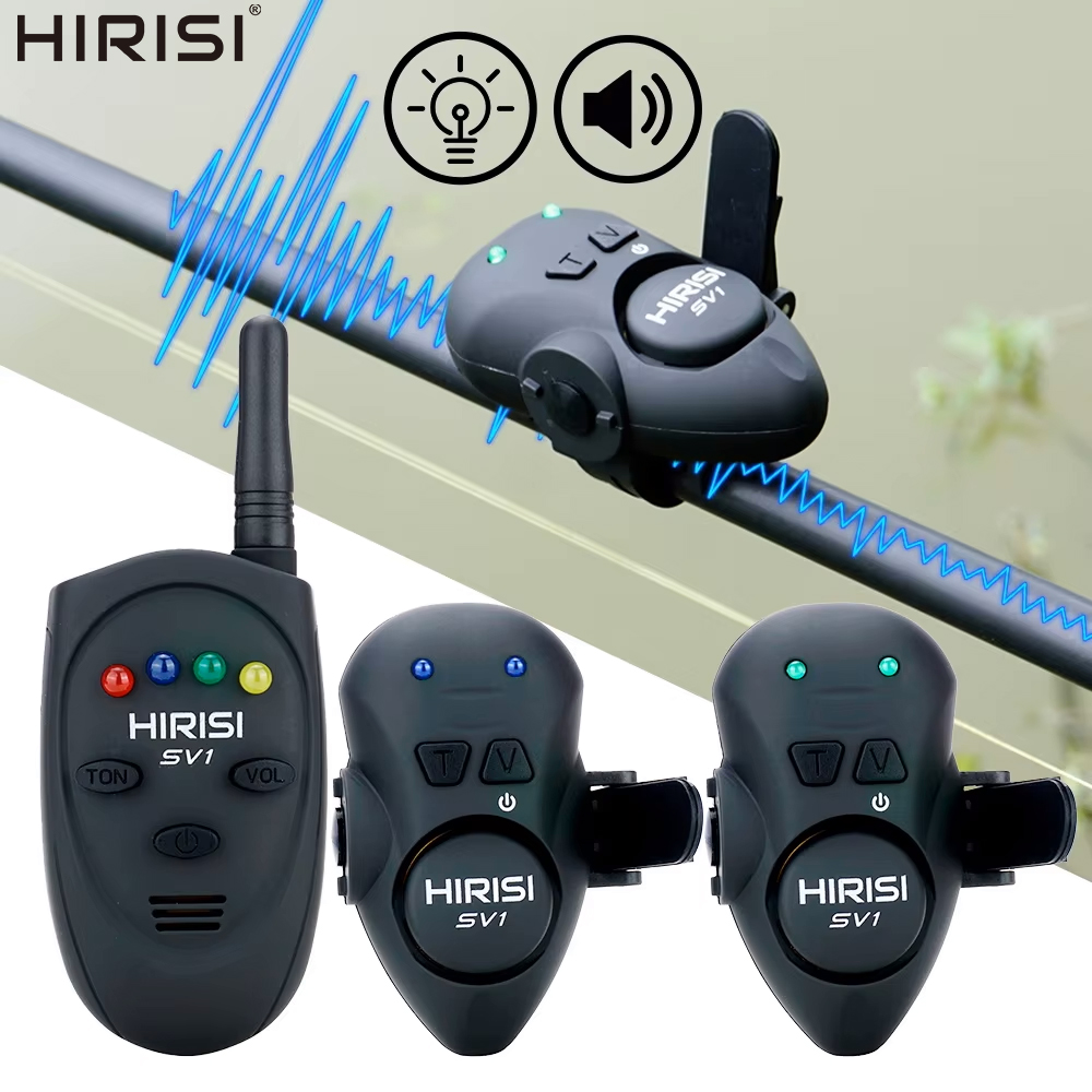 Bite Alarm - Bezprzewodowy alarm brań karpiowych Hirisi SV1,