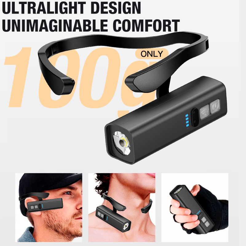 Fish Finder Battery - Indukcyjna latarka czołowa z długą żywotnością